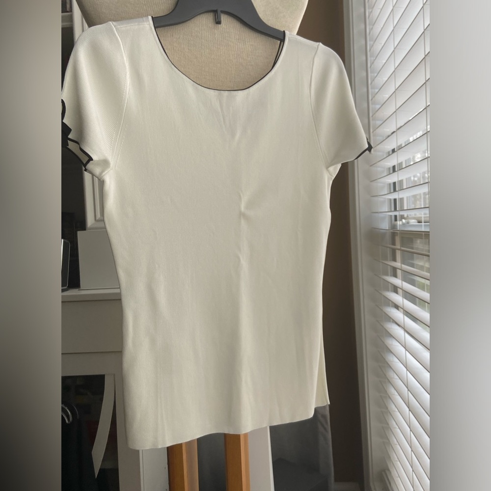 WHBM Structured Knit Top